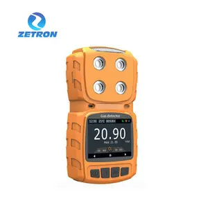 Zetron-détecteur de gaz Portable quatre-en-un, MS104K, le plus récent modèle