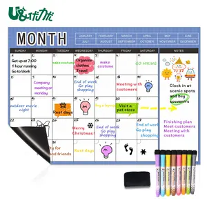 International professional body certified Fine Magnetic plan chart daily schedule whiteboard