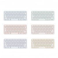 Teclado Mágico A2450 para iMac iPad, Diseño del Reino Unido, Mini Teclado Inalámbrico