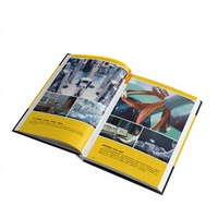 Impression personnalisée en offset de manuels d'introduction de produits à couverture rigide, échantillons d'entreprise et brochures d'entreprise