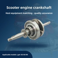 Pièces de vilebrequin de moteur de scooter GY6, GY6-50/80, quatre temps, 50 139QMB, Chine