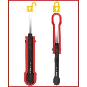 KS TOOLS - 150.1249 Outil de déverrouillage pour fiche ronde/manchon connecteur rond (KOSTAL RK) PIÈCES ÉLECTRIQUES ET ÉLECTRONIQUES OUTILS - Product Image 2