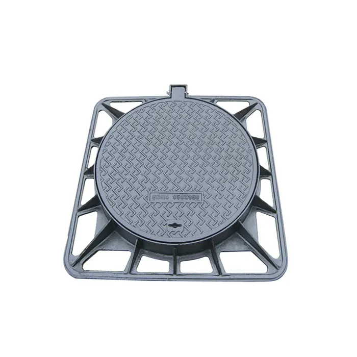 ขายร้อน Ductile/Cast Iron Manhole Cover En124 D400ผู้ผลิต
