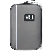 Grande trousse de rangement électronique de voyage pour accessoires technologiques, rangement de câbles, batterie externe, cartes SD, sac de rangement de voyage