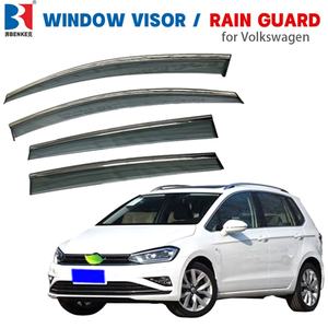 Visera para Ventana de Auto, Protector de Lluvia para Ventana de Auto para Golf Sportsvan 2016 - Deflector de Viento, Lluvia y Sol de Primera Calidad Moldeado por Inyección - Product Image 1