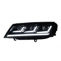 Pour VW Touareg 2016-2018, ensemble de phares LED complets de rechange, feux de jour DRL, clignotants séquentiels, lentille de projecteur, plug and play, paire