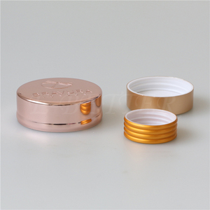 Personalizado oro rosa relieve 63mm tornillo de metal tapa para tarro - Product Image 5