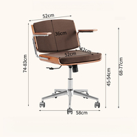 Chaises et tables de salle à manger modernes en métal et cuir avec hauteur réglable - Meubles de haute qualité pour la maison, le bureau et le salon
