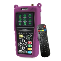 Buscador de Satélites de 2.4 Pulgadas, Mini Satfinder, Reproductor de Video, Compatible con DVB-S/DVB-S2, Análisis de Espectro