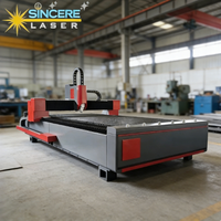 Machine de découpe laser à fibre CNC à 3 axes Steedu à mise au point automatique, 3000W, haute précision pour la découpe de tôles métalliques, utilisation en usine