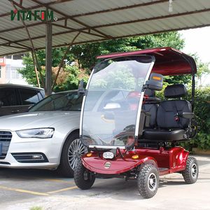 Scooter à quatre <span class=keywords><strong>roues</strong></span> pliant fonctionnement sûr vélo électrique handicapé facile pour personnes âgées - Product Image 6