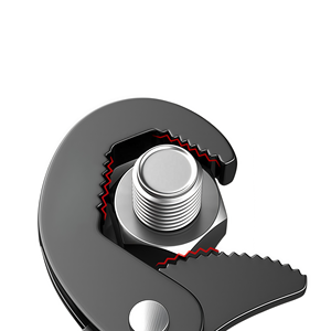 Clé universelle réglable, clé à tuyau multifonction, ensemble d'outils rapides pour usage domestique, conception anti-dents de requin - Product Image 2