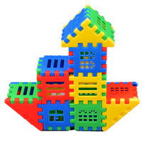 Jouet de construction numérique éducatif créatif en plastique pour enfants de 5 à 7 ans, briques carrées emboîtables DIY, ensemble de construction