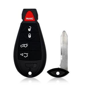 Grosir OEM 5 tombol kunci mobil Fob Remote tanpa kunci masuk untuk 2008 - 2013 Jeep Commander <span class=keywords><strong>Grand</strong></span> Cherokee (non-prox) 433MHz ID46 - Product Image 4