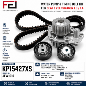 Kit de Correa de Distribución FEI con Bomba de Agua KP15427XS para Vw 1.4 Seat 1.4, Kit de Correa de Distribución Directo de Fábrica, Accesorios para <span class=keywords><strong>Auto</strong></span> de Alta Calidad - Product Image 1