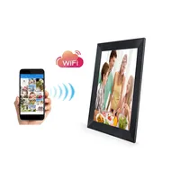 ברזולוציה גבוהה תמונה דיגיטלית מסגרת 10 אינץ LCD דיגיטלי WIFI וידאו נגן עבור תמונות שיתוף