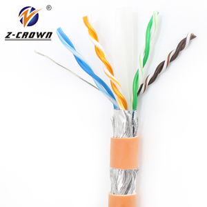 Coupleur 0.5mm <span class=keywords><strong>rj45</strong></span> cat6a blindé ethernet de rouge <span class=keywords><strong>30</strong></span> y 50 metros 23awg cat6 réseau 1000ft 305m communication câble Lan - Product Image 4