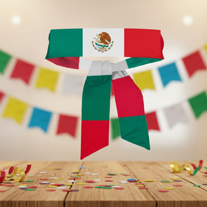 2026 para México: Artículos para aficionados, decoración, eventos deportivos, cinturón de pelo de poliéster con estampado nacional, mochila, bandera para coche - Product Image 1