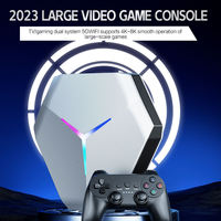 Consola de Juegos para TV con Sistema Dual Ee 4.6 Android 11.0 128GB Amlogic S905x4 X10 Enchufe EU/US +50000 Juegos PS1 PSP N64 Control Inalámbrico