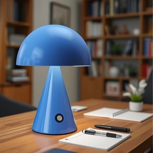 Lámpara de Escritorio Creativa con Forma de Hongo, Lámpara de Noche para Dormitorio, Lámpara de Ambiente con Luz Tricolor - Product Image 3