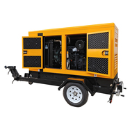 Groupe électrogène diesel silencieux monté sur remorque : Solution d'alimentation mobile flexible pour les chantiers extérieurs et les utilisations d'urgence