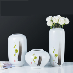 Vases de table en céramique et porcelaine de style chinois moderne, vente chaude, luxe, couleur, décoration d'intérieur, fleurs, design classique - Product Image 2