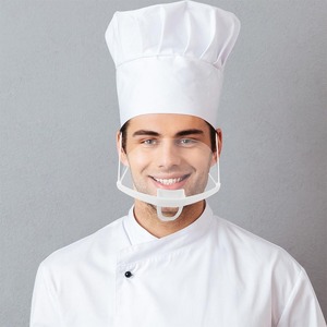 Mascarilla Facial Transparente de Material PET Antivaho de Alta Claridad para Servicios de Alimentación y Restaurantes - Product Image 5