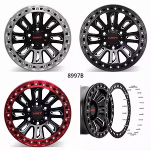 ล้อแม็<span class=keywords><strong>ก</strong></span>ซ์รถยนต์ราคาโรงงาน ล้อออฟโรด ขนาด 17 <span class=keywords><strong>18</strong></span> นิ้ว 6x139.7 5x150 5*130 ล้อฟอร์จ ล้ออัลลอย 4x4 - Product Image 4