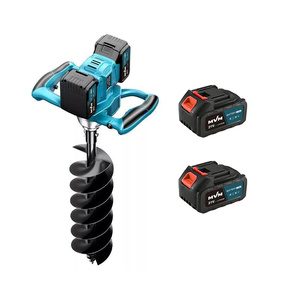 Tarière sans fil à fonction inversée, vitesse réglable, machine de terrassement puissante pour la construction GT15001 - Product Image 1