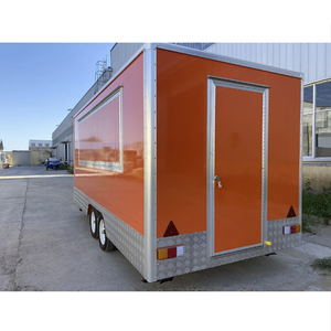 Rimorchio per Fast Food in Acciaio Zincato a Caldo di Alta Qualità, Food Truck con Cucina, Durata di Servizio 20 Anni - Product Image 3