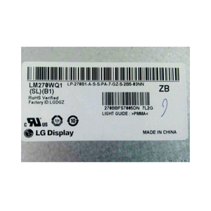 Wholesale TFT LCD Display LM270WQ1-SLB1 27.0 inch 2560*1440 TFT 92 <b>pins</b> LCD Panel Screen - Product Image 1