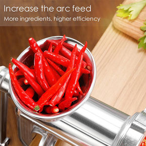 Hachoir à porc en acier inoxydable pour la maison, à monter sur table, pour farcir les saucisses - Product Image 5