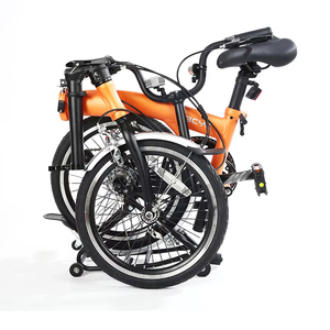 <span class=keywords><strong>Vélo</strong></span> pliable à guidon S <span class=keywords><strong>ultra</strong></span>-<span class=keywords><strong>léger</strong></span> 6,5 kg en fibre de carbone, entièrement amorti, 16 pouces, 7 vitesses, frein à patin, <span class=keywords><strong>vélo</strong></span> de <span class=keywords><strong>ville</strong></span> pour hommes et femmes - Product Image 2