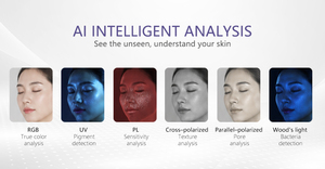 Analizador de Piel con IA de 8 Espectros Moji K33, Dispositivo Profesional de Diagnóstico Facial, Escáner Facial <span class=keywords><strong>3D</strong></span> - Product Image 3
