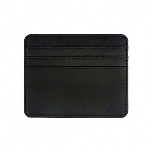 Porte-cartes en cuir PU ultra fin personnalisé, vente en gros, cadeaux promotionnels sur mesure - Product Image 4