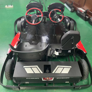 Go <span class=keywords><strong>Karting</strong></span> <span class=keywords><strong>Machine</strong></span> Elektrischer Offroad-Chassis rahmen mit 4-Rad-Renn-2-Sitzer-Karts für Familien - Product Image 4