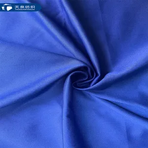 T/C80/20 21*21 108*56 белая саржевая ткань из полиэстера, окрашенная синяя ткань из полиэстера, хлопчатобумажная ткань для спецодежды, 190 г/м2