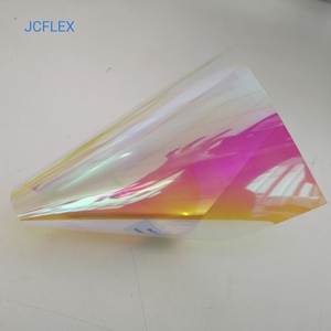 Autoadesivo iridescente abbagliante riflettente <span class=keywords><strong>vetro</strong></span> dicroico pellicola colorata arcobaleno camaleonte adesivo pellicola decorativa - Product Image 4