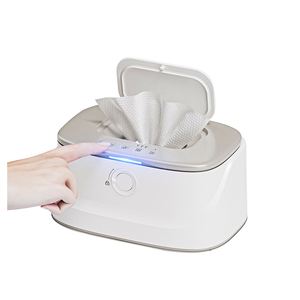 Chauffe-lingettes pour bébé avec logo personnalisé, nouveau produit, bouton supérieur, trois niveaux de chaleur, lumière douce, veilleuse - Product Image 2