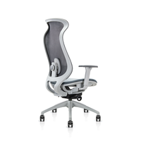 Tables et chaises de salle de conférence au design moderne à dossier haut Chaise de bureau ergonomique en maille pivotante avec accoudoirs