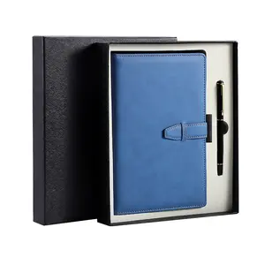 A5 Stampato Logo Personalizzato Diario Quotidiano Mensile Planner Hardcover Regalo di Affari DELL'UNITÀ di elaborazione Per Notebook e Penna