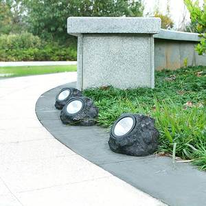 Lámpara Solar para Patio, Simulación de Piedra, Decoración para Jardín y Césped, Foco LED Impermeable - Product Image 2