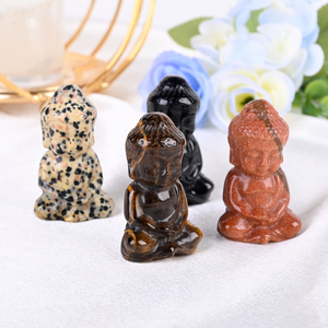 Vente en gros de sculptures en cristal, pierres de guérison en cristal naturel, sculptures de Bouddha en cristal - Product Image 4