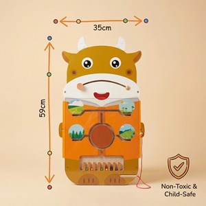 <span class=keywords><strong>Jeu</strong></span> mural éducatif Montessori en bois Chenyou pour enfants <span class=keywords><strong>de</strong></span> 2 à 13 ans - Reconnaissance des couleurs et <span class=keywords><strong>jeu</strong></span> interactif magnétique - Product Image 2