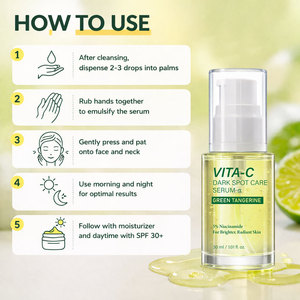 Sérum anti-taches GREEN TANGERINE VITA-C, un sérum correcteur de taches visibles, révèle une peau plus lumineuse et unifiée - Product Image 5