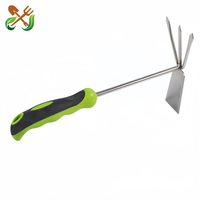 Outils de jardinage en acier inoxydable résistant à la rouille, directement de l'usine - Râteau, houe, fourche, cultivateur, désherbeur