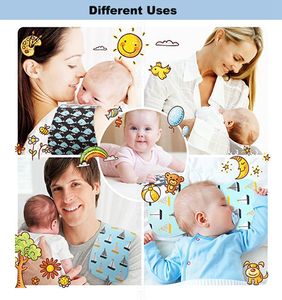 Weiche Einfarbige Baby-Spucktücher aus Frottierstoff für Babys aus 100% Bio-Baumwolle - Product Image 4