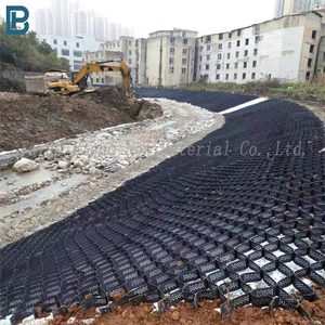 HDPE Geocell Geowebs pour la construction de routes extérieures et mur de soutènement matériel PP - Product Image 2