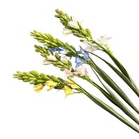Huisdecoratie Kunstplanten Jasmijn Hyacint Agapanthus Knoppen Kunstzijde Decoratieve Kunstbloemen voor Huis Bruiloften Kunstplant
