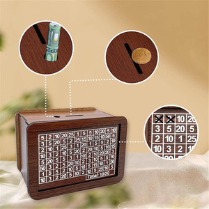 Hucha reutilizable de 10K USD para adultos y niños, con caja de retos de <span class=keywords><strong>ahorro</strong></span> y seguimiento de objetivos, tipo caja fuerte para efectivo - Product Image 3